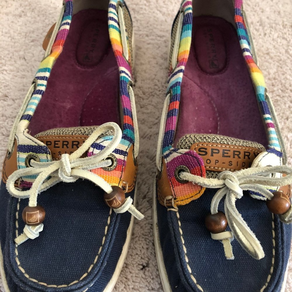 Sperry Angelfish Women's Canvas Topsider Boatshoes
